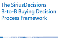 The SiriusDecisions B-to-B Buying Decision Process Framework – HRTechDepot